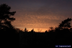 Pauls Heimat, wenn es Nacht wird. 